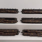 MTH 20-98119 O Hill Crest Lumber Co. Flat Car Set with Logs (Set of 6) EX