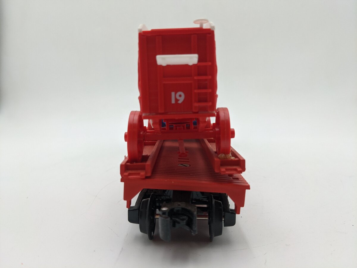 MTH 30-76621 O Gauge SOO Line Husky Stack Car EX
