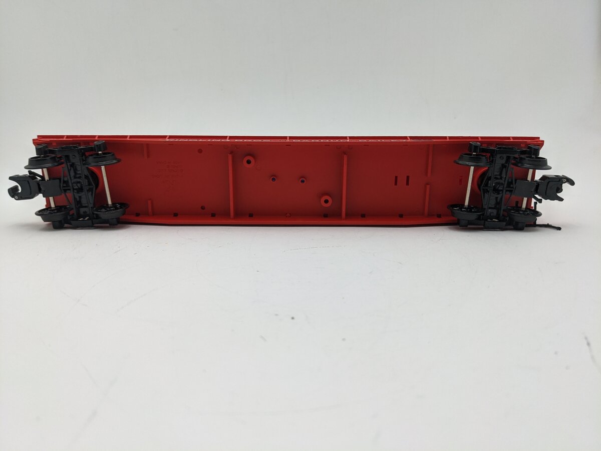 K-Line 6-21238 O Gauge Ringling Bros. Flat Car # 57 w/3 Circus Wagons EX
