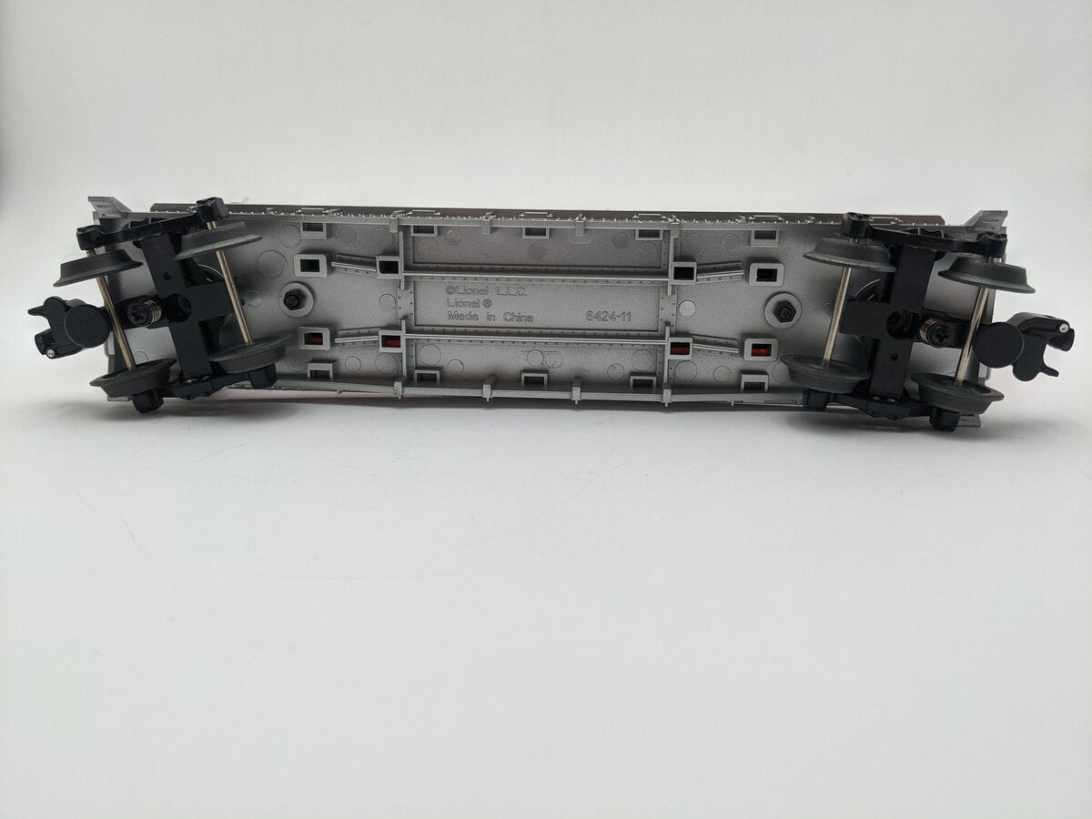 Lionel 6-21691 O Gauge Flat Car #80750 Car w/2 Trailers EX