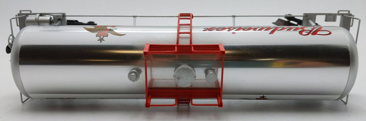 K-Line K6341-5601 O Gauge Anheuser-Busch Budweiser Aluminum Tank Car #63415601 EX
