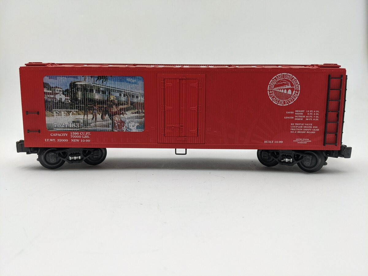 K-Line K762-7483 O FEC Historic Art Classic Woodsided Refrigerator Car #7627483 EX