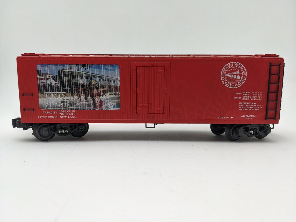 K-Line K762-7483 O FEC Historic Art Classic Woodsided Refrigerator Car #7627483 EX