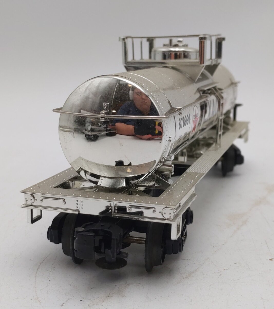 MTH 33-7309 O Gauge Texaco Tank Car #878991 EX