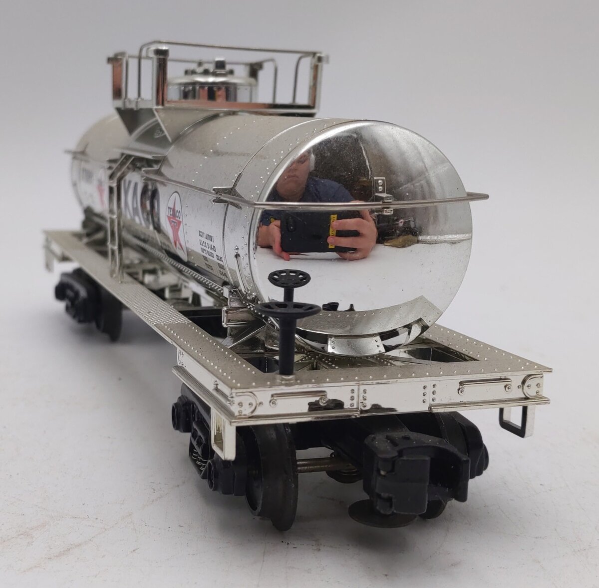 MTH 33-7309 O Gauge Texaco Tank Car #878991 EX