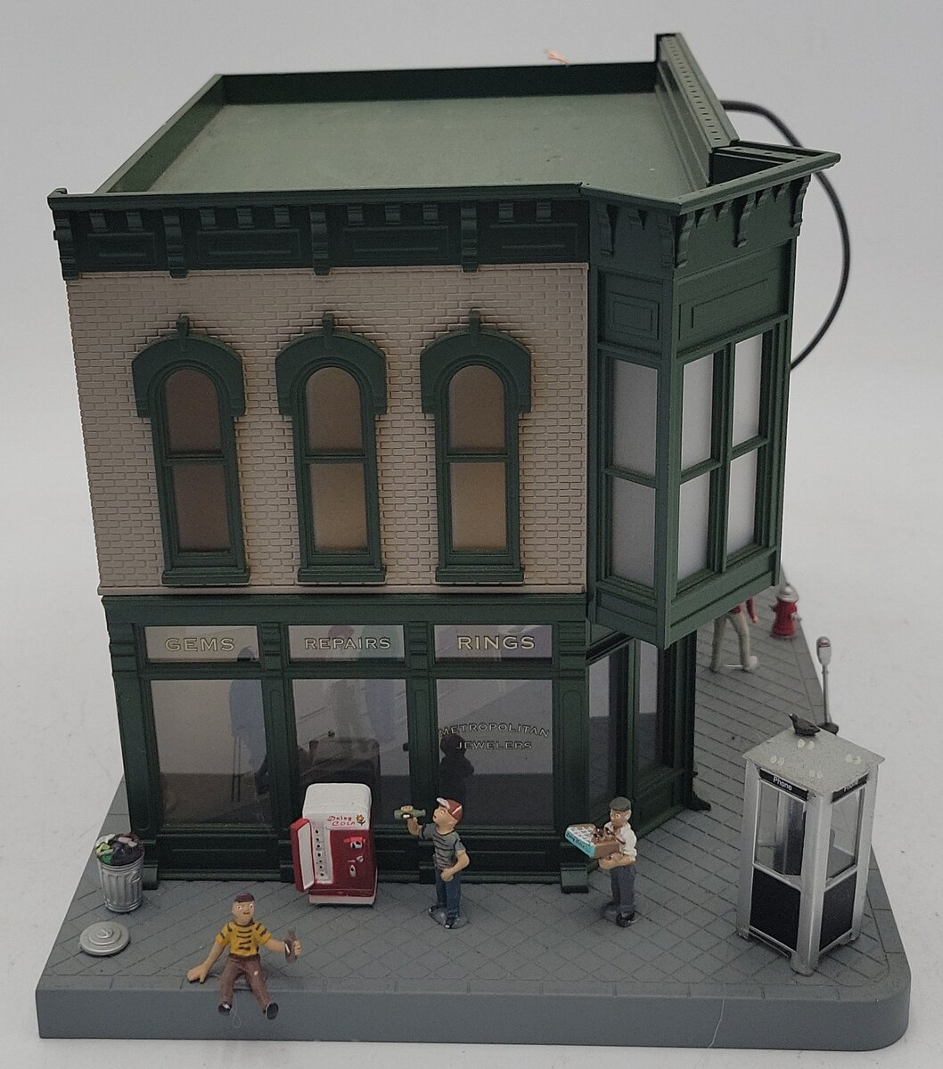 MTH 30-9035 O Gauge Jewelry Store Corner Building EX