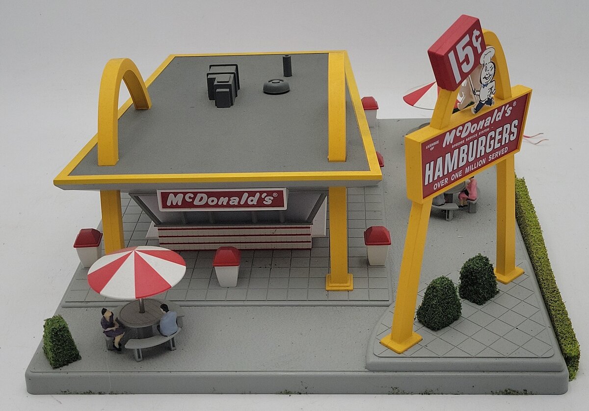 MTH 30-9034 O McDonald's Original Restaurant Building EX