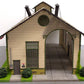 Menards 279-5926 O Scale Cripple Creek Engine Works Building EX