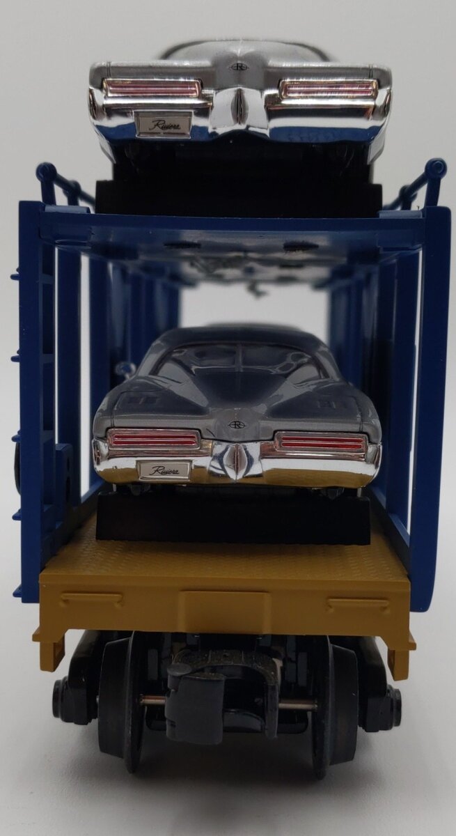 MTH 30-76196 O Gauge Detroit & Mackinac Auto Carrier w/Cars LN