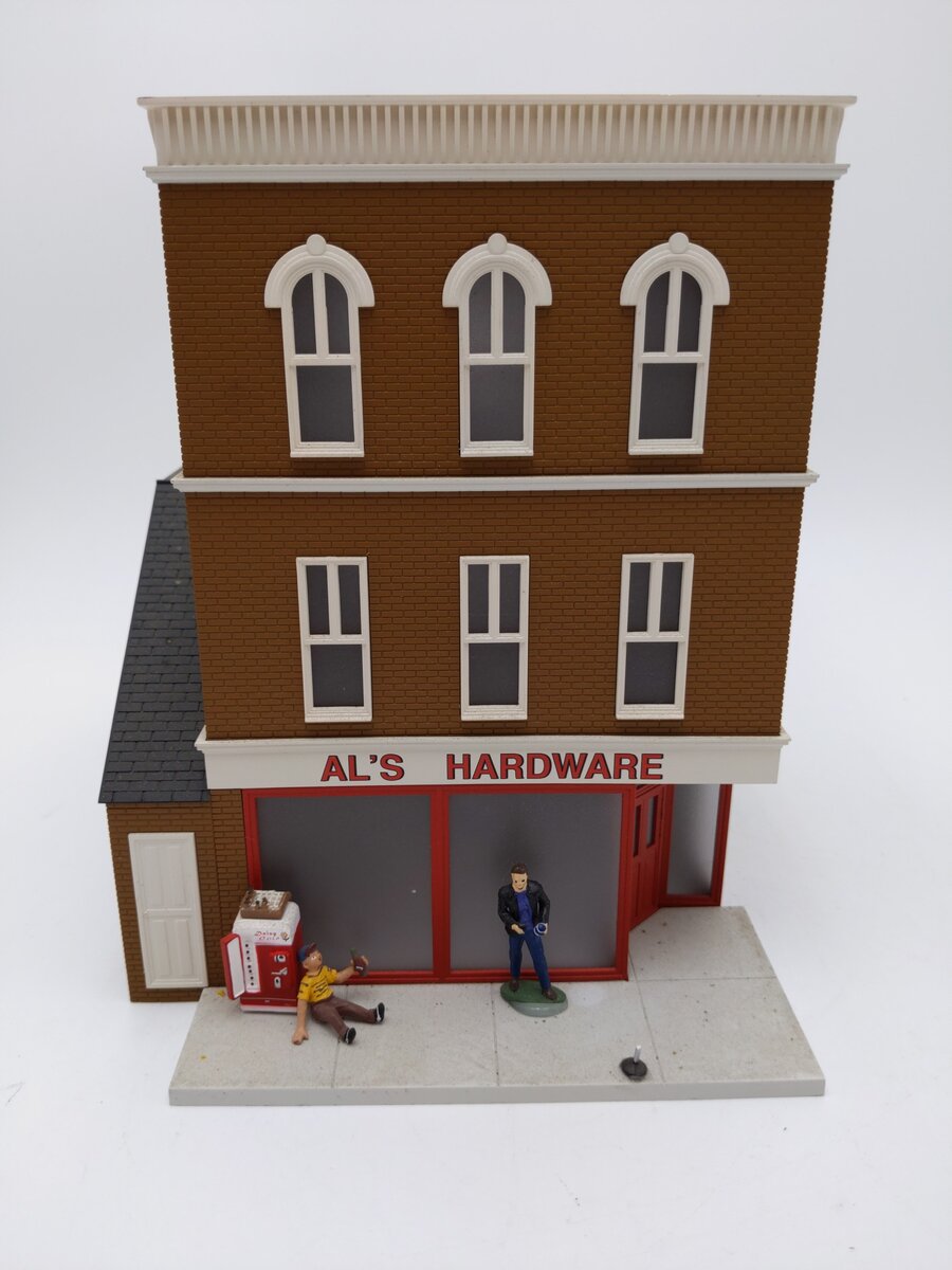 Lionel 6-34131 O Gauge Assembled Al's Hardware Building VG