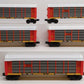 Lionel 6-16214 O Gauge Denver & Rio Grande Two Tier Auto Carrier (5) VG