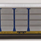 MTH 20-95247 O Gauge CSX Corrugated Auto Carrier #852333 EX