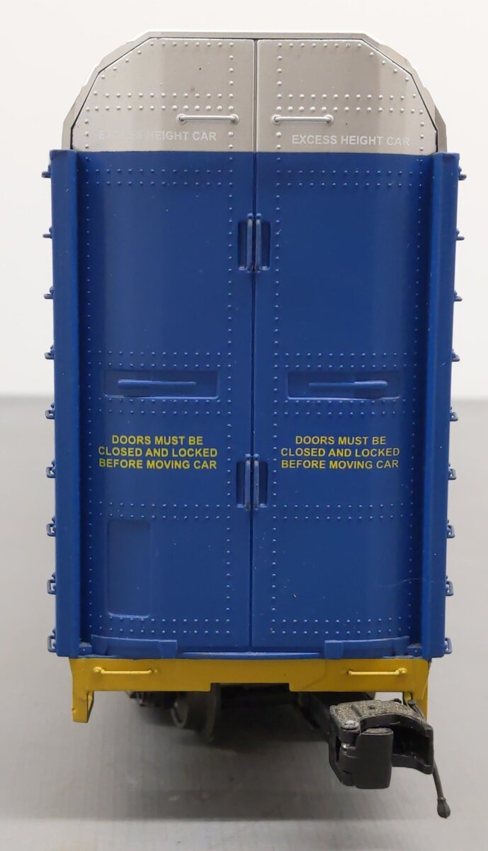 MTH 20-95247 O Gauge CSX Corrugated Auto Carrier #852338 EX