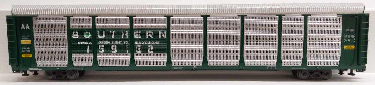 Lionel 6-84908 O Gauge Southern Autorack #159162 EX