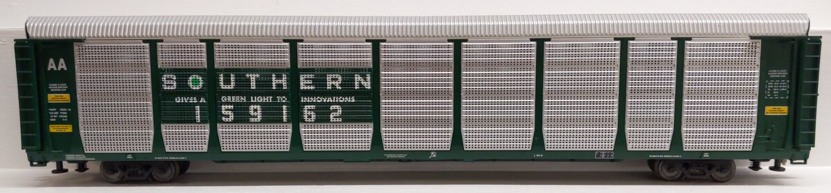 Lionel 6-84908 O Gauge Southern Autorack #159162 EX