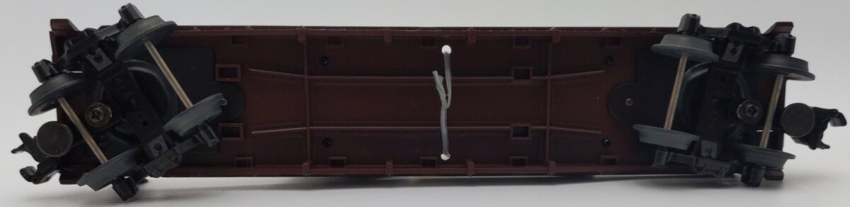 MTH 30-7614 O Gauge MTH Construction Flatcar w/ Diecast Ertl Dump Truck EX