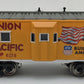 Menards 2759438 O Gauge Union Pacific "Building America" Lighted Caboose #6378 LN