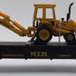 MTH 30-7606 O Gauge MTH Lines Semi-Scale Flatcar with Backhoe EX