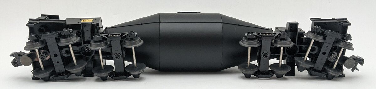MTH 20-98201 O Gauge 4-Truck Black Hot Metal Car #52 EX