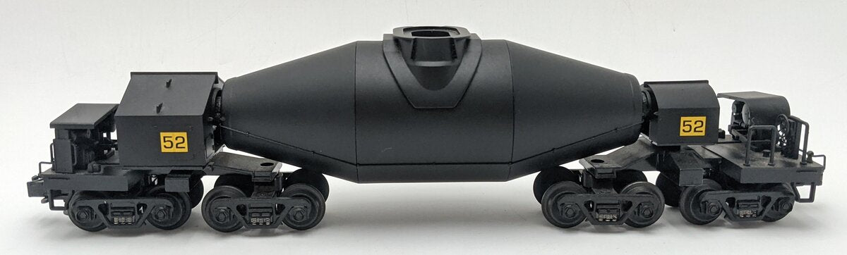 MTH 20-98201 O Gauge 4-Truck Black Hot Metal Car #52 EX