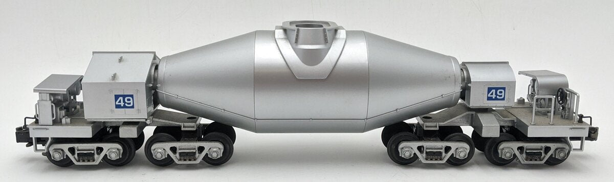 MTH 20-98202 O Gauge Silver Hot Metal Car #49 VG
