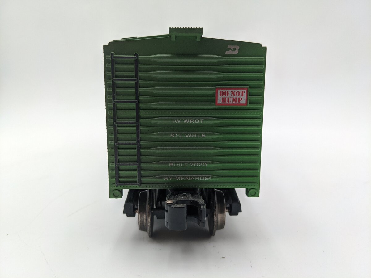 Menards 275-9432 O Gauge  Boxcar-Custom #5202