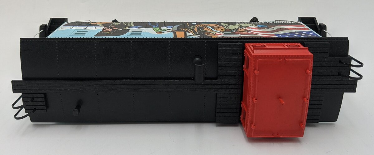 MTH 30-77348 O Gauge Union Pacific RailKing Offset Steel Caboose Car LN