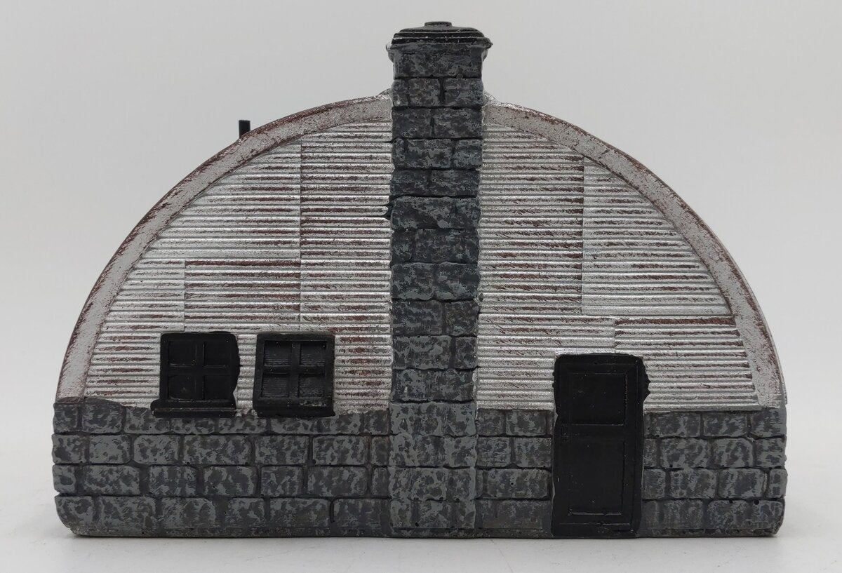 Menards 2759121 O Scale Cripple Creek Sand & Gravel Quonset Hut EX