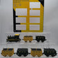K-Line K-1415 O Gauge Reading Plymouth Switcher Steam Freight Train Set EX/Box