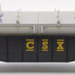 Lionel 6-16342 O Gauge CSX Gondola with Coil Covers #16342 EX