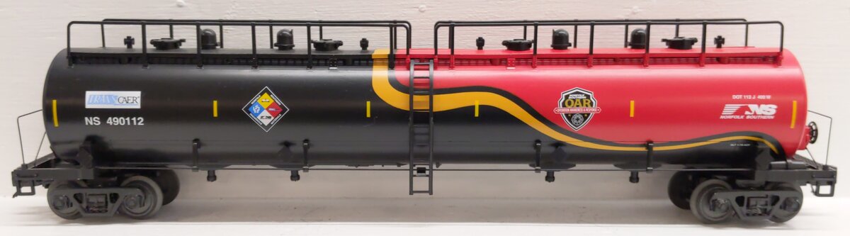 MTH 30-73630 O Norfolk Southern First Responder 33,000-Gallon Tank Car #490112 EX