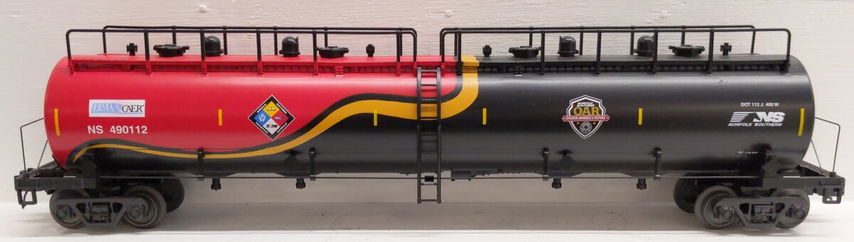 MTH 30-73630 O Norfolk Southern First Responder 33,000-Gallon Tank Car #490112 EX