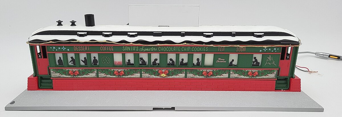 Lionel 2329020 O Assembled Christmas Roadside Diner VG/Box