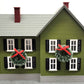MTH 30-90591 O RailKing #4 Country House with Operating Christmas Lights EX