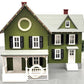MTH 30-90591 O RailKing #4 Country House with Operating Christmas Lights EX