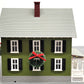 MTH 30-90591 O RailKing #4 Country House with Operating Christmas Lights EX