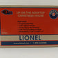 Lionel 2229290 O Plug-Expand-Play Up on the Rooftop Christmas House EX/Box