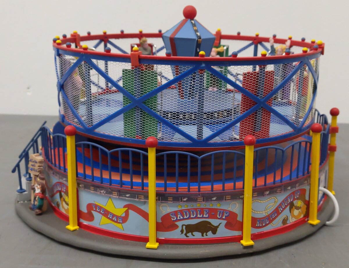Lemax 24483 Round Up Carnival Ride VG/Box