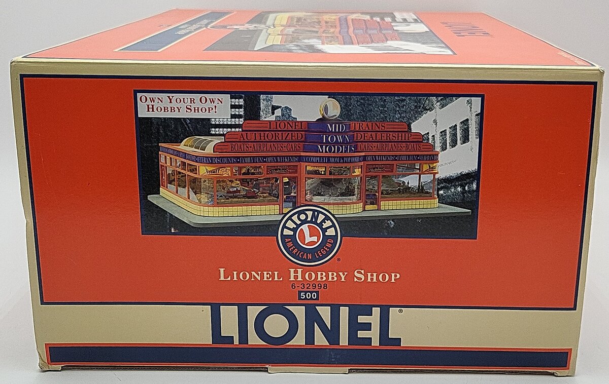 Lionel 6-32998 O Gauge Operating Hobby Shop EX/Box