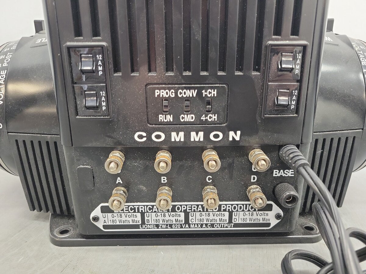 Lionel 6-37921 ZW-L 620 Watt 4-Train Transformer VG