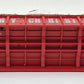 MTH 30-72210 O Christmas Gondola Car w/ LED Christmas Lights & Lighted Snowmen LN