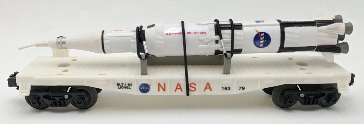 Lionel 6-16379 O Gauge NASA Flatcar w/ Saturn V Load - Custom