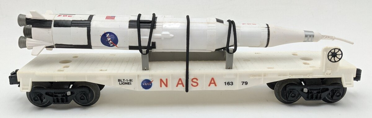 Lionel 6-16379 O Gauge NASA Flatcar w/ Saturn V Load - Custom