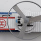 MTH 30-7940 O Gauge NASA Flatcar w/ Operating Helicopter LN/Box