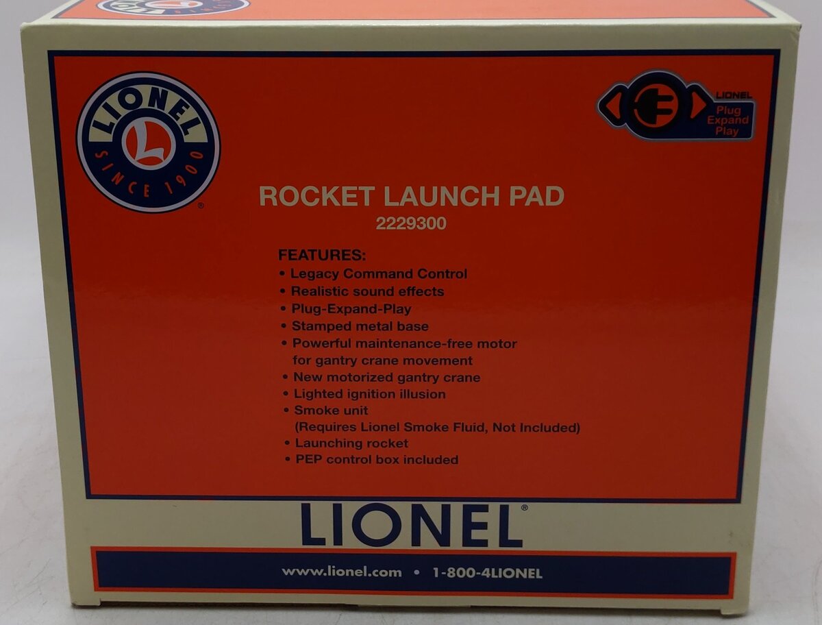 Lionel 2229300 O Rocket Launch Pad EX/Box