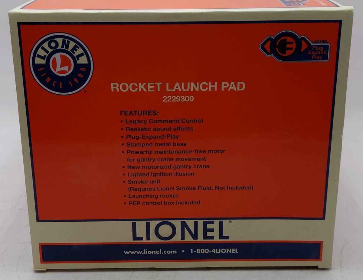 Lionel 2229300 O Rocket Launch Pad EX/Box