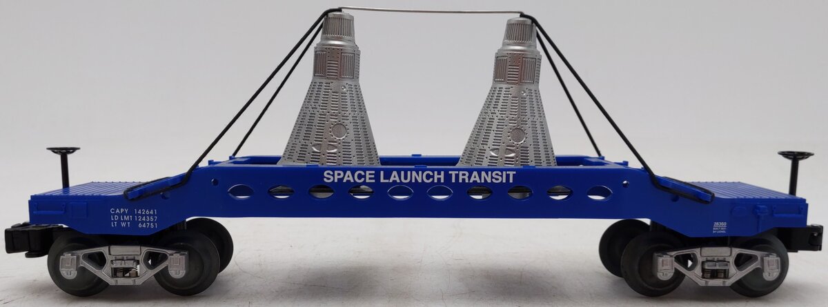 Lionel 2128360 O Space Launch Allis-Chalmers Car with Capsules EX/Box