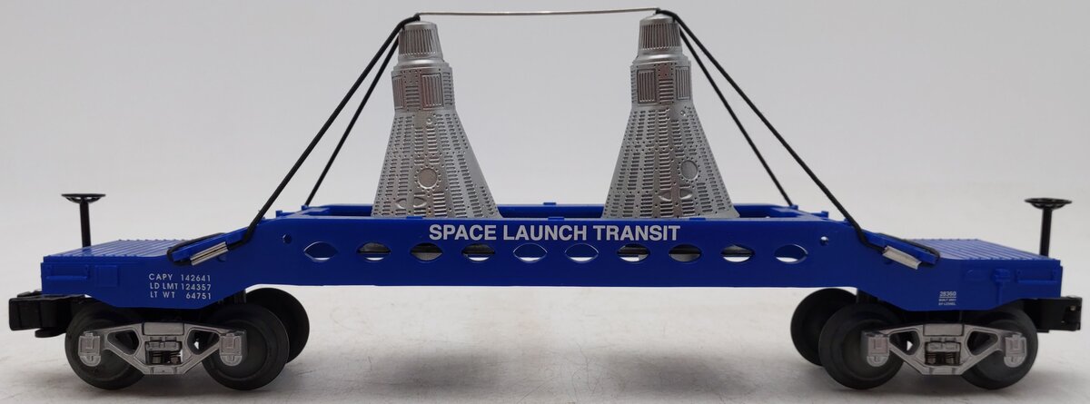 Lionel 2128360 O Space Launch Allis-Chalmers Car with Capsules EX/Box