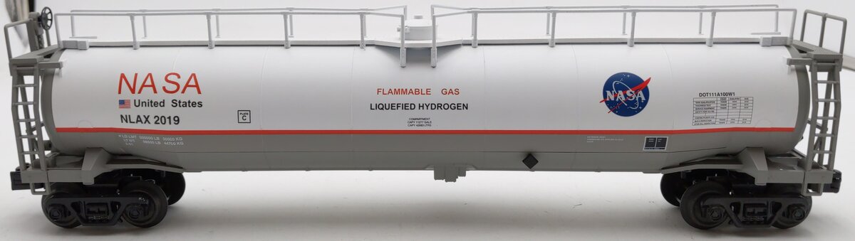 MTH 30-73631 O Gauge NASA 33K Gallon Tank Car EX/Box