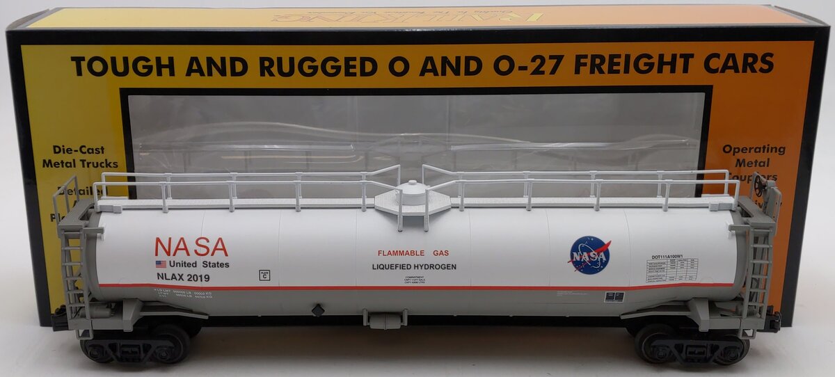 MTH 30-73631 O Gauge NASA 33K Gallon Tank Car EX/Box